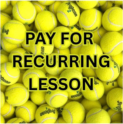 Pay for recurring lesson